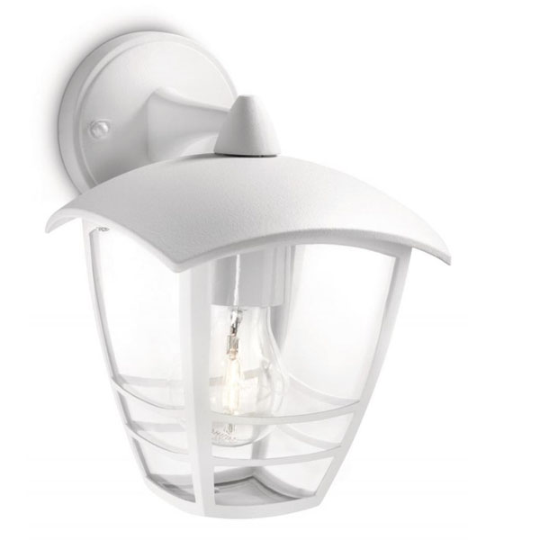 Zidna lampa Creek bela 1x60W 230V PHILIPS 15381/31/16 